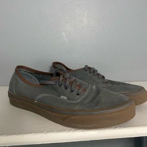 Grey Vans Shoes Size 10.5